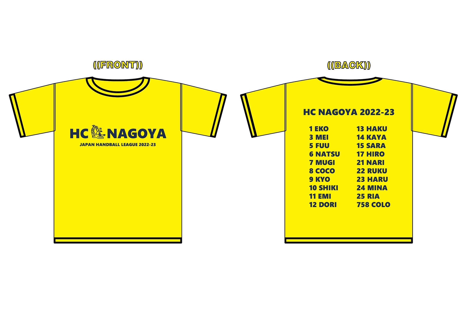 2022-2023HC名古屋オリジナルTシャツ